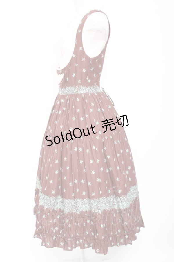 画像2: Victorian maiden / レイラエプロンドレス  ブラウン Y-26-01-09-091-CL-OP-SZ-ZY (2)