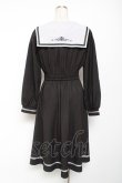 画像2: axes femme POETIQUE / クラシックセーラーワンピース M 黒 Y-26-01-09-099-AX-OP-SZ-ZY (2)