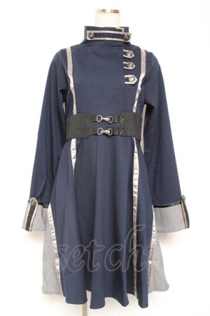 画像: Favorite / 聖女ジャンヌダルクの騎士ワンピース M 紺 Y-26-01-09-115-LO-OP-SZ-ZY