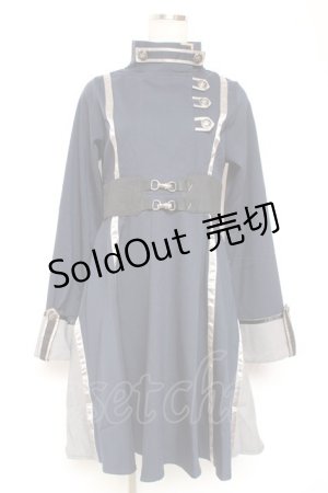 画像: Favorite / 聖女ジャンヌダルクの騎士ワンピース M 紺 Y-26-01-09-115-LO-OP-SZ-ZY