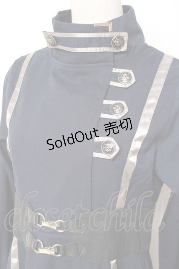 画像4: Favorite / 聖女ジャンヌダルクの騎士ワンピース M 紺 Y-26-01-09-115-LO-OP-SZ-ZY (4)