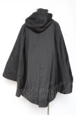 画像3: Deorart / ファイヤーマンバックルフード付マントコート M 黒 Y-26-01-09-116-PU-CO-SZ-ZY (3)