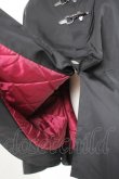 画像6: Deorart / ファイヤーマンバックルフード付マントコート M 黒 Y-26-01-09-116-PU-CO-SZ-ZY (6)