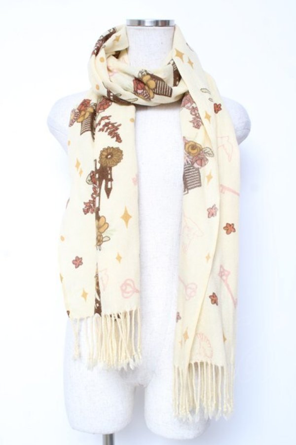 画像1: axes femme / ストール   Y-26-01-09-016-AX-BL-SZ-ZY (1)