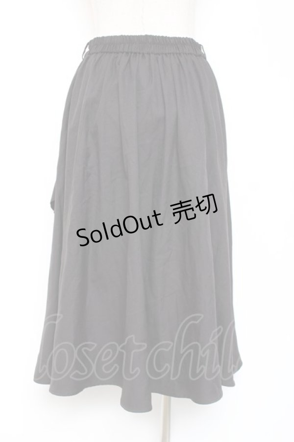 画像3: axes femme / レースフリルスカート M 黒 Y-26-01-09-131-AX-SK-SZ-ZY (3)