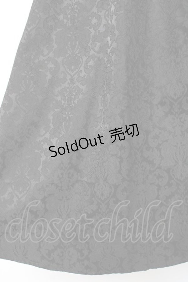 画像3: axes femme / オーナメントジャガードスカート M 黒 Y-26-01-09-136-AX-BL-SZ-ZY (3)