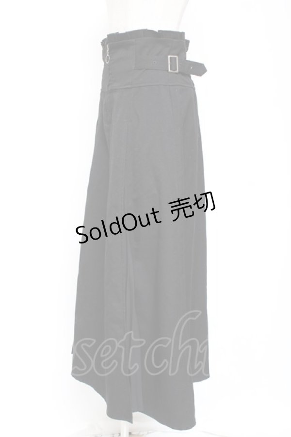 画像2: axes femme / センタージップロングスカート M 黒 Y-26-01-09-141-AX-SK-SZ-ZY (2)