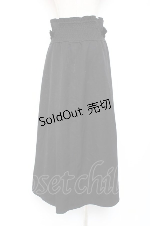 画像3: axes femme / センタージップロングスカート M 黒 Y-26-01-09-141-AX-SK-SZ-ZY (3)