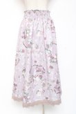 画像2: axes femme / ローズリース柄スカート F ピンク Y-26-01-09-144-AX-SK-SZ-ZY (2)