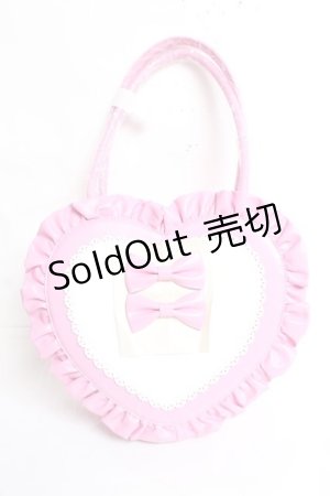 画像: Chalmiere / 推し活ハートミディバッグ  濃ピンク Y-26-01-09-019-LO-BG-SZ-ZY