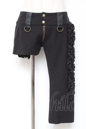 画像: Na+H / Elegunt Punk!パンツ  ブラック Y-26-01-09-165-PU-PA-SZ-ZY