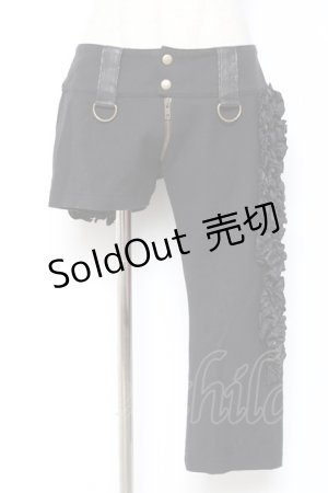 画像: Na+H / Elegunt Punk!パンツ  ブラック Y-26-01-09-165-PU-PA-SZ-ZY