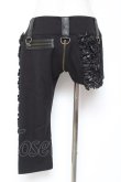 画像3: Na+H / Elegunt Punk!パンツ  ブラック Y-26-01-09-165-PU-PA-SZ-ZY (3)