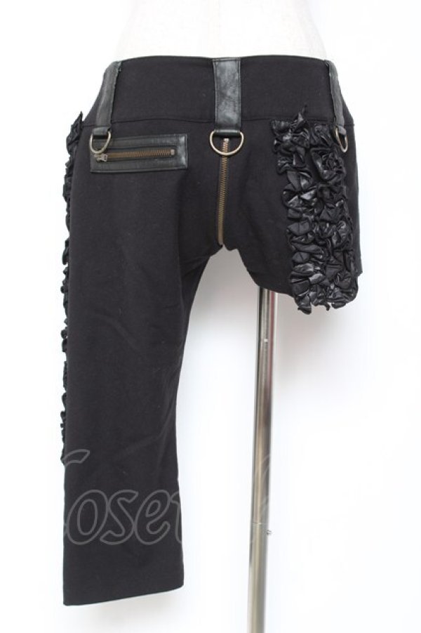 画像3: Na+H / Elegunt Punk!パンツ  ブラック Y-26-01-09-165-PU-PA-SZ-ZY (3)