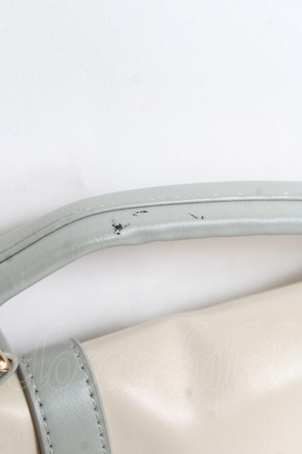 画像2: axes femme / ベルトデザイン配色サッチェル F 生成り Y-26-01-09-022-AX-BG-SZ-ZY (2)