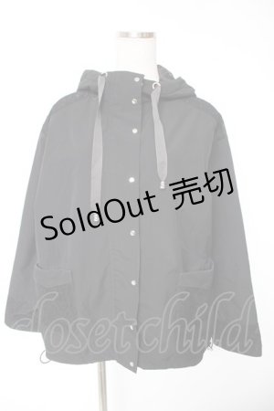 画像: axes femme / 撥水加工マウンテンパーカー L 黒 Y-26-01-12-060-AX-TO-SZ-ZY