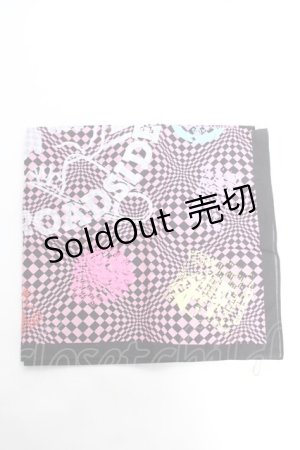 画像: SEX POT ReVeNGe / ブロックチェックバンダナ  ピンク×黒 Y-26-01-12-008-SP-ZA-SZ-ZY