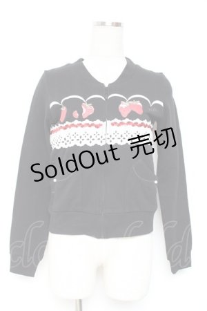 画像: MILK / Berry Berry スウェット  ブラック Y-26-01-12-098-ML-TO-SZ-ZY