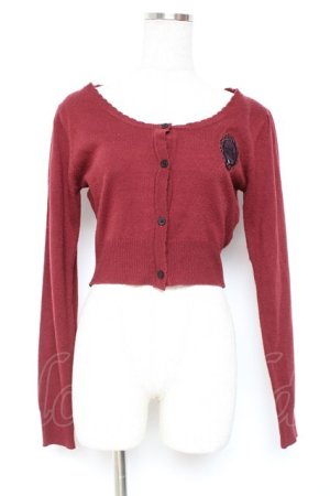 画像: ALICE and the PIRATES / ×Disney 白雪姫30周年 カーディガン  赤 Y-26-01-12-100-PA-TO-SZ-ZY