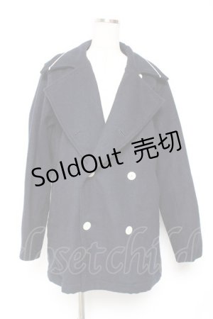 画像: MILKBOY / 襟付きコート  紺 Y-26-01-12-131-MB-CO-AS-ZY