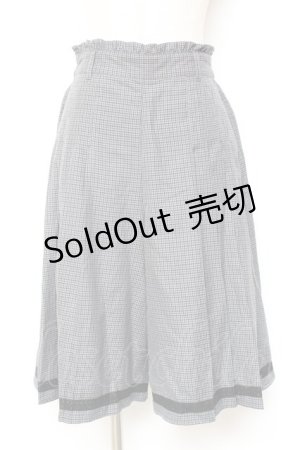 画像: axes femme / プリーツスカート  グレー Y-26-01-12-145-AX-SK-SZ-ZI