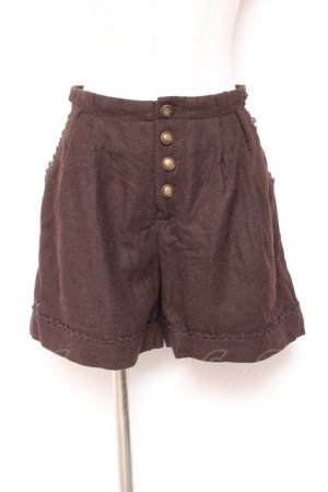 画像: axes femme / キュロット M 茶 Y-26-01-12-151-AX-PA-SZ-ZY