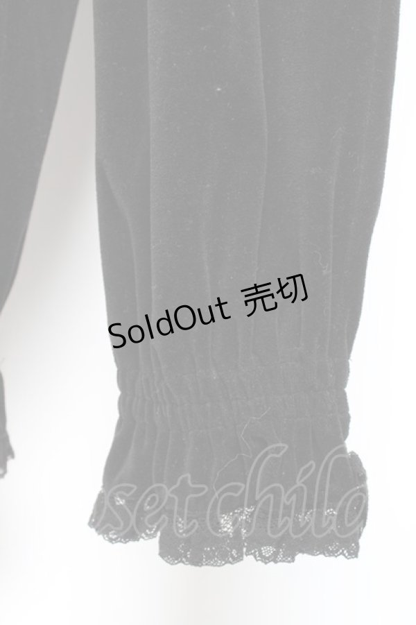 画像4: Katie / TEA&CAKE ベロアドロワーズ F 黒 Y-26-01-12-165-LO-PA-SZ-ZT0214B (4)