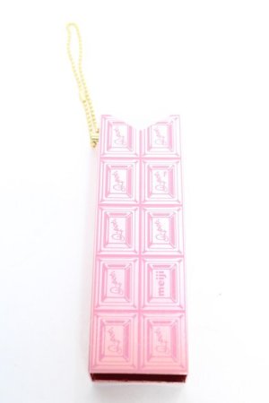 画像: Q-pot. / Q-pot.デザイン 明治ミルチ限定スティックパックケース  ピンク Y-26-01-12-004-QP-ZA-SZ-ZT445-F008