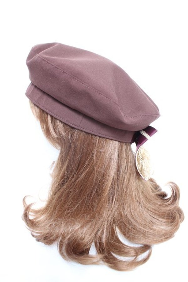 画像3: Amavel / タッセルリボンベレー  ブラウン Y-26-01-16-038-CA-AC-SZ-ZY (3)