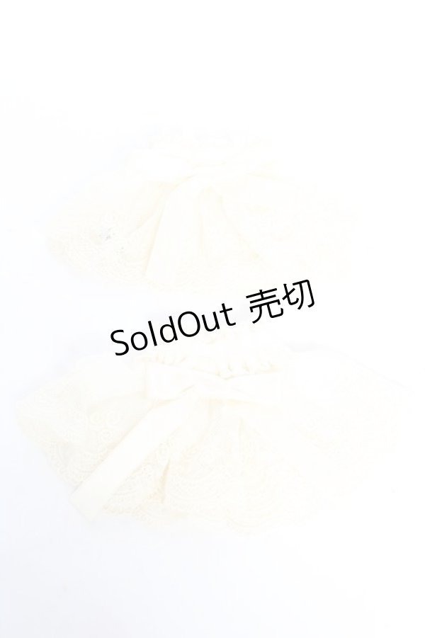 画像1: ALICE and the PIRATES / A/Pチュールレースお袖留め  アイボリー Y-26-01-16-006-PA-ZA-SZ-ZY (1)