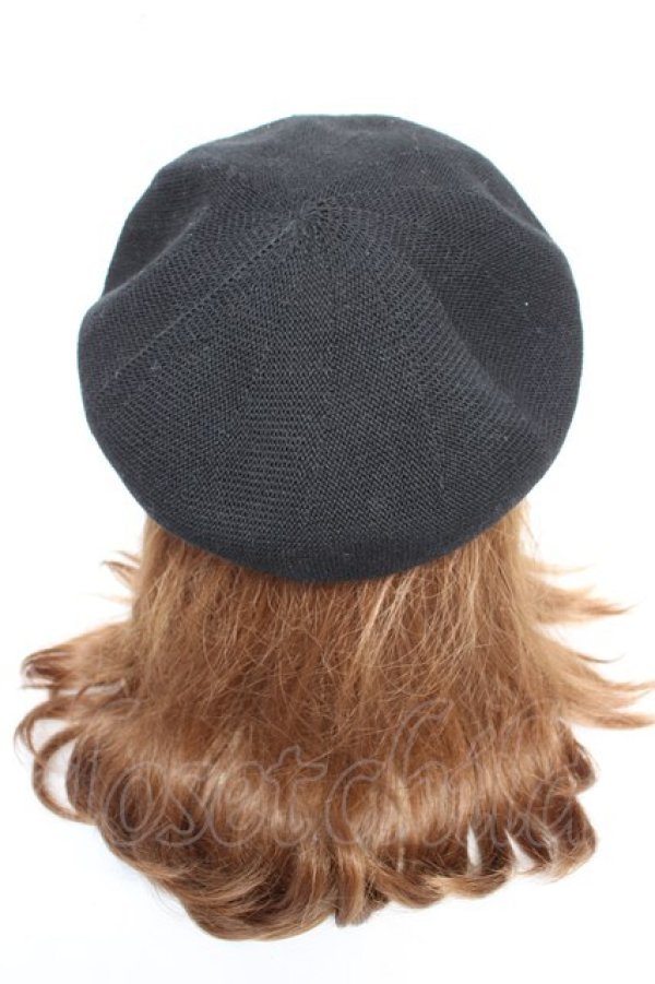 画像3: m petit by misako / NINA'S AM カメオベレー  中黒 Y-26-01-16-041-LO-AC-SZ-ZY (3)