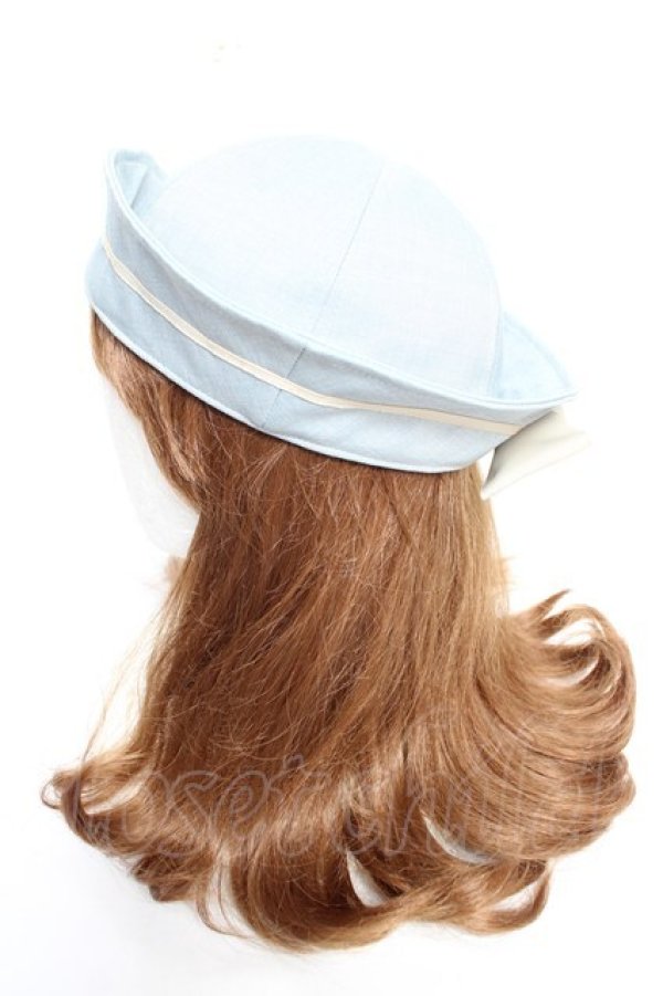 画像2: Kurumi Collaboration / KRM*マリンハット  淡青 Y-26-01-16-043-LO-AC-SZ-ZY (2)