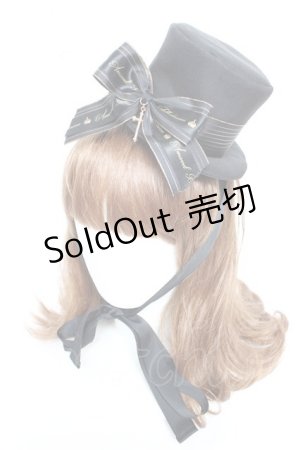 画像: Amavel / Vampire Nightmareミニハット  黒 Y-26-01-16-044-CA-AC-SZ-ZY