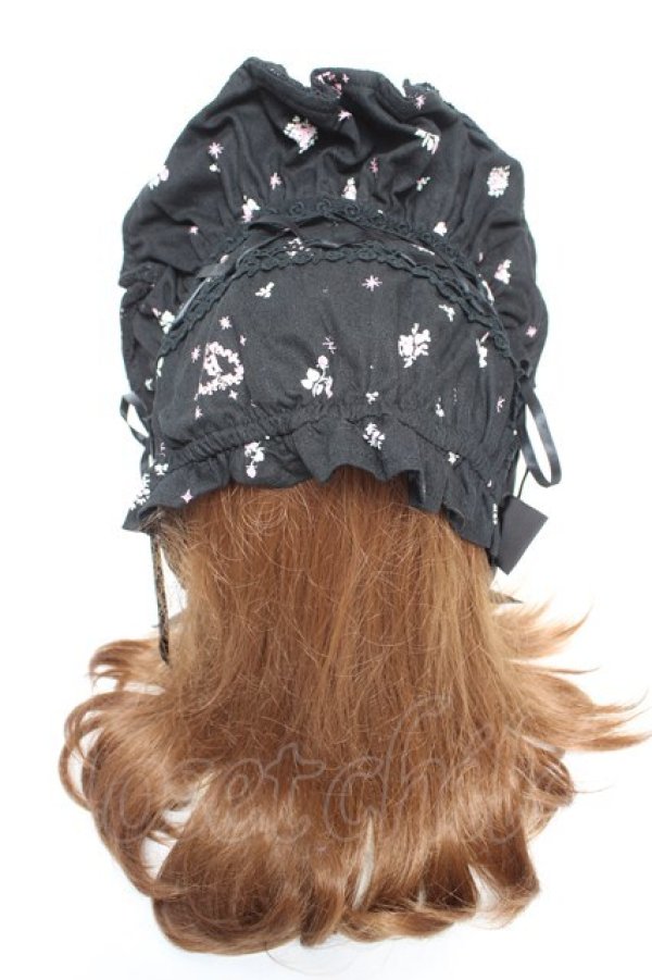 画像3: BABY, THE STARS SHINE BRIGHT / Lovely Sweet Room ボンネット  黒 Y-26-01-16-045-BA-AC-SZ-ZY (3)