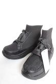 画像1: axes femme / ニットスニーカーブーツ M 黒 Y-26-01-16-051-AX-SH-SZ-ZY (1)