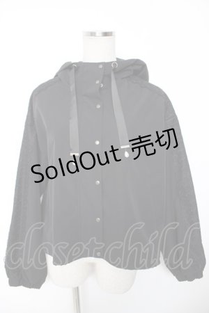 画像: axes femme / 【選べる2丈】撥水加工マウンテンパーカー M 黒 Y-26-01-16-066-AX-JA-SZ-ZY