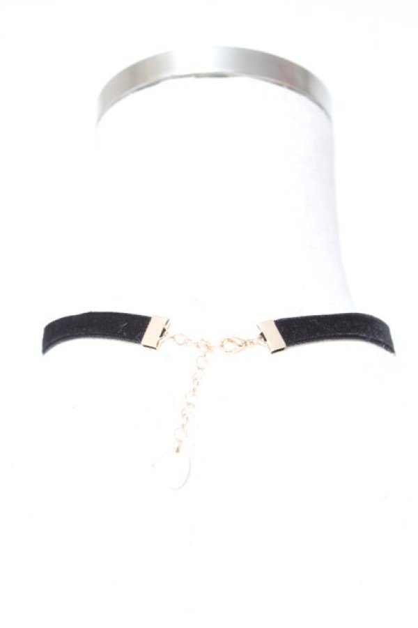 画像2: m petit by misako / AM*NIチョーカー  中黒 Y-26-01-16-001-LO-AC-SZ-ZY (2)