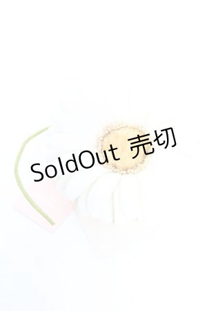 画像: PINK HOUSE / BABY PINK HOUSE ひなぎくコサージュ  白 Y-26-01-16-010-LO-AC-SZ-ZY