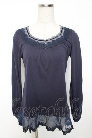 画像: axes femme / ストラップ付きインナー M 紺 Y-26-01-16-088-AX-TO-SZ-ZY