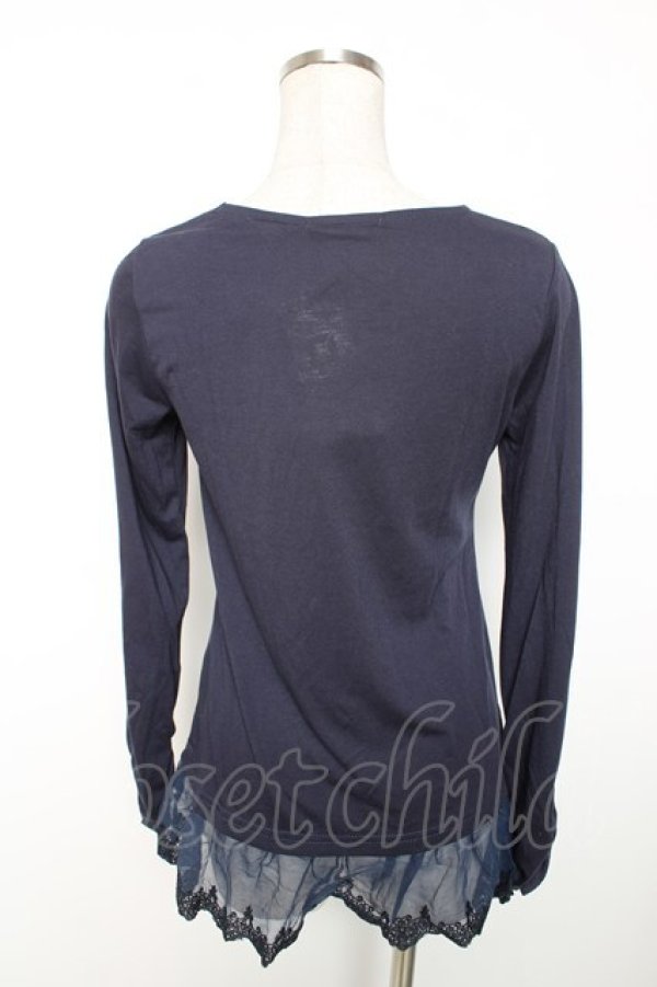 画像2: axes femme / ストラップ付きインナー M 紺 Y-26-01-16-088-AX-TO-SZ-ZY (2)