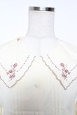 画像3: F i.n.t / 単色ローズブーケ刺繍ブラウス F アイボリー Y-26-01-16-097-CA-BL-SZ-ZY (3)