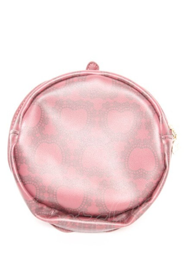 画像2: Maison de FLEUR / 女王/毒りんご型ポーチ F レッド Y-26-01-16-013-LO-ZA-SZ-ZY (2)