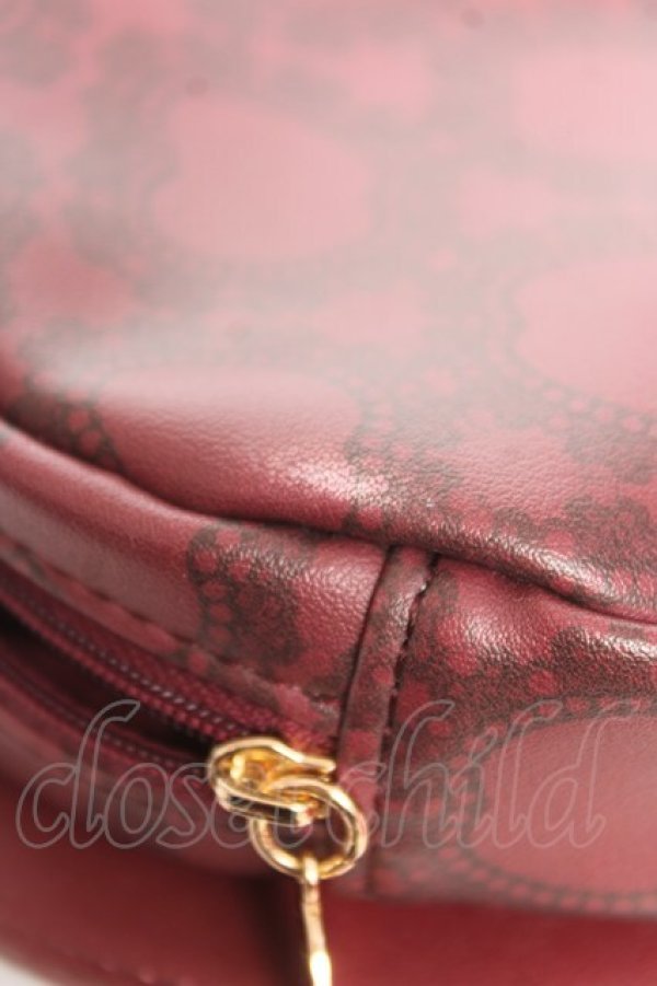 画像4: Maison de FLEUR / 女王/毒りんご型ポーチ F レッド Y-26-01-16-013-LO-ZA-SZ-ZY (4)