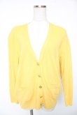 画像1: INGEBORG / 王冠ボタンカーディガン  イエロー Y-26-01-16-114-LO-TO-SZ-ZY (1)