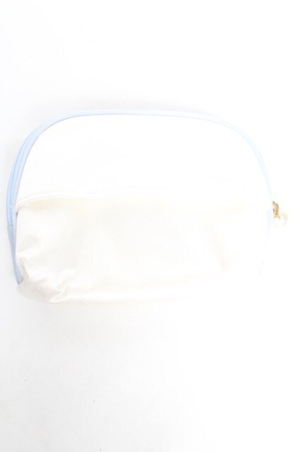 画像2: Maison de FLEUR / ウエディングビジュー ティッシュポーチ  ホワイト Y-26-01-16-014-LO-ZA-SZ-ZY (2)