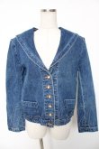 画像1: INGEBORG / デニムセーラージャケット  インディゴブルー Y-26-01-16-124-LO-JA-SZ-ZY (1)