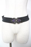 画像2: axes femme POETIQUE / ハートローズゴムベルト  黒 Y-26-01-16-015-AX-ZA-SZ-ZY (2)