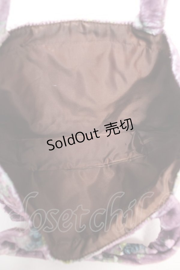 画像3: axes femme POETIQUE / ノベルティートートバッグ  パープル Y-26-01-16-017-AX-BG-SZ-ZY (3)
