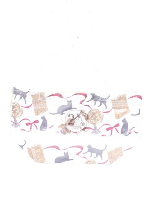 画像1: axes femme / ノベルティ巾着付きビニールバッグ  生成り Y-26-01-16-018-AX-BG-SZ-ZY (1)