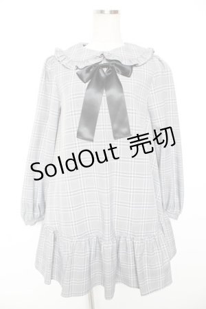 画像: Ank Rouge / Aラインワンピース M グレー Y-26-01-16-164-CA-OP-SZ-ZS